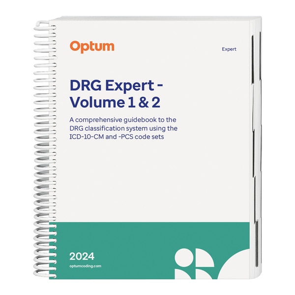 2024 DRG Expert (ICD10CM) 2 Volume Set